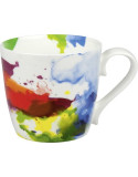 Flow On Colors - Mug en porcelaine avec anse