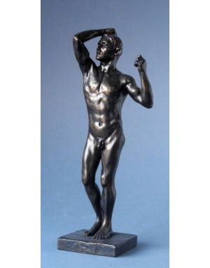  Parastone :   Sculpture, L'âge d'Airain de Rodin, Reproduction 23 cm