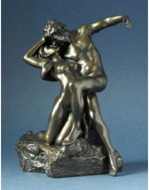 Statue "L'éternel printemps" de Rodin, Reproduction de 18 cm
