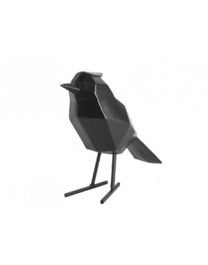  Present Time :  Large Origami Bird noir