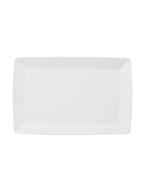 Loft Assiette plate rectangulaire 28 x 18,5 cm porcelaine