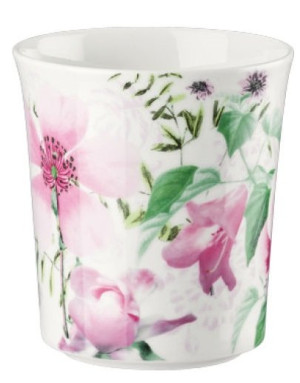  Rosenthal :  Belles Fleurs Roses Mug Porcelaine Bone China