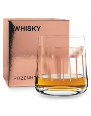  Ritzenhoff :  Next Whisky Rayure, verre à Whisky sérigraphié