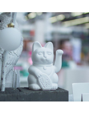 Donkey :  Maneki Neko Lucky Cat White chat japonais porte-bonheur