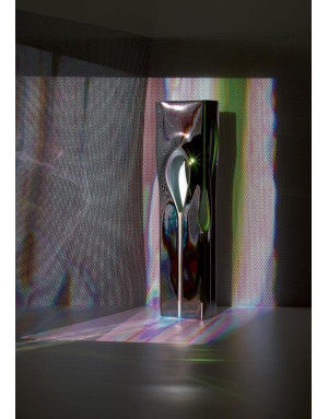 Vase Lapp Platine 37 cm Design Zaha Hadid Edition limitée
