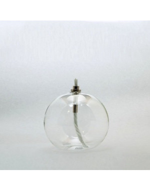  Periglass :  Lampe à huile ronde en verre soufflé S
