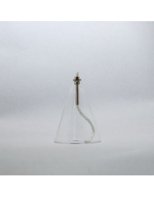 periglass lampe à huile cone