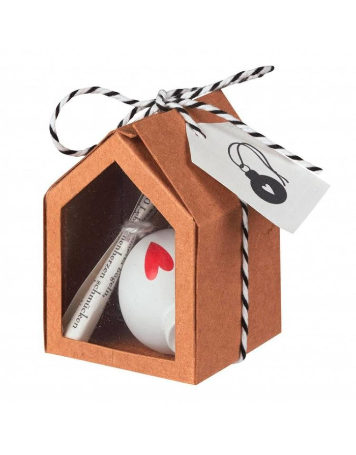 Räder :  Little Christmas Mini Boule de Noël Coeur en boite cadeau