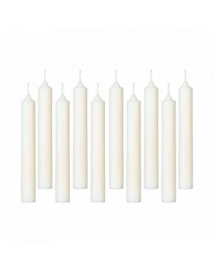 Set de 20 bougies Diamètre 1 cm, hauteur 10cm