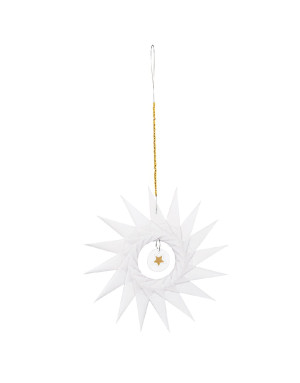  Räder :  Origami Star, décoration de Noël en papier et porcelaine
