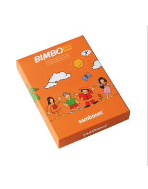  Sambonet Paderno :  Bimbo Mix - Coffret enfant 4 pièces inox 18/10