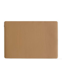 set de table leather optic simili cuir caramel 33x46 cm