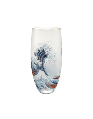 Vase "La Vague" d'Hokusai 30 cm