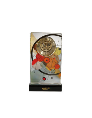  Goebel :  Pendule à poser "Cercles encerclés" de Kandinsky