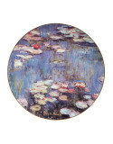Assiette de présentation "Les Nymphéas" de Monet 36 cm, Ed. Limitée