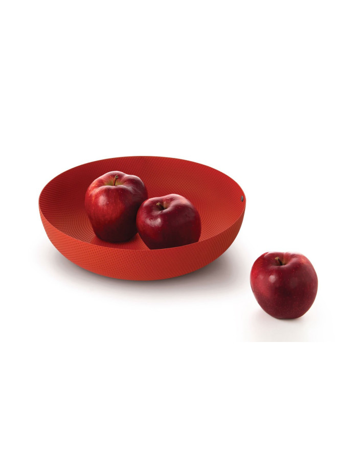  Alessi :  Texture & Colors Corbeille Rouge