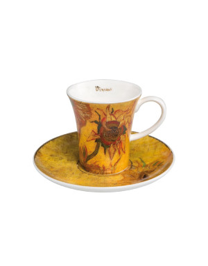 Tasse Espresso et sous-tasse "Les Tournesols II" de Van Gogh