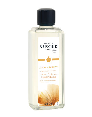 Recharge Lampe Berger – Aroma Energy Zestes Toniques 500 ml
