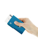 Porte-cartes de visite en aluminium léger et innovant