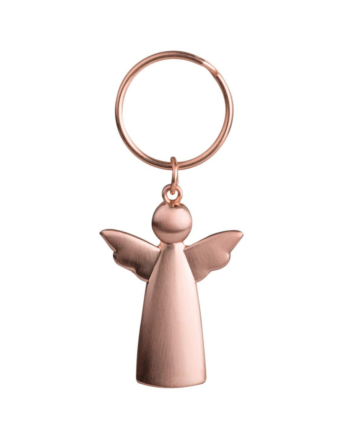 RÄDER – Ange gardien Porte-clés en métal couleur or rosé
