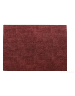 Meli Melo, Set de table rouge foncé , 33x46 cm