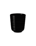 Cordo, Gobelet de 20 cl en grès, coloris noir