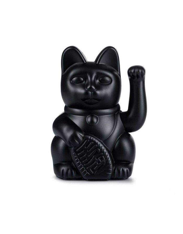 Chat porte-bonheur Maneki Neko noir