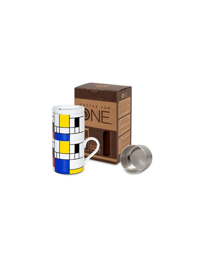 Mug Slow Coffee- Coffee for One - Hommage à Mondrian