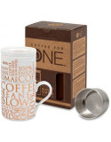 Mug Slow Coffee- Coffee for One - Blanc