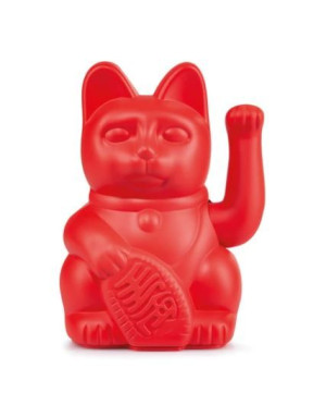 Maneki Neko - Lucky Cat Red chat japonais porte-bonheur