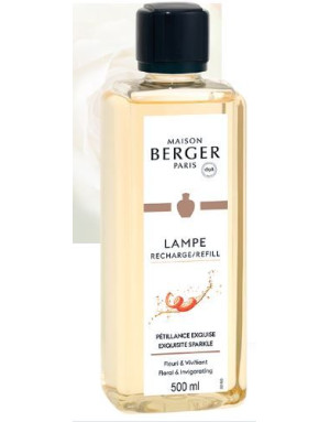 « Pétillance Exquise », Recharge de 500 ml pour Lampe Berger