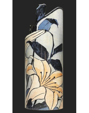 Vase « Fleurs de Lys » de Hokusai, 23 cm