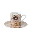 Tasse Espresso et sous tasse, L\'Attente de Klimt