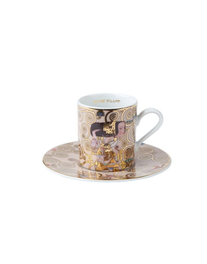 Tasse Espresso et sous tasse "L'Attente" de Klimt
