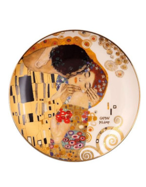 Goebel : Assiette Décorative " Le Baiser" de Gustav Klimt