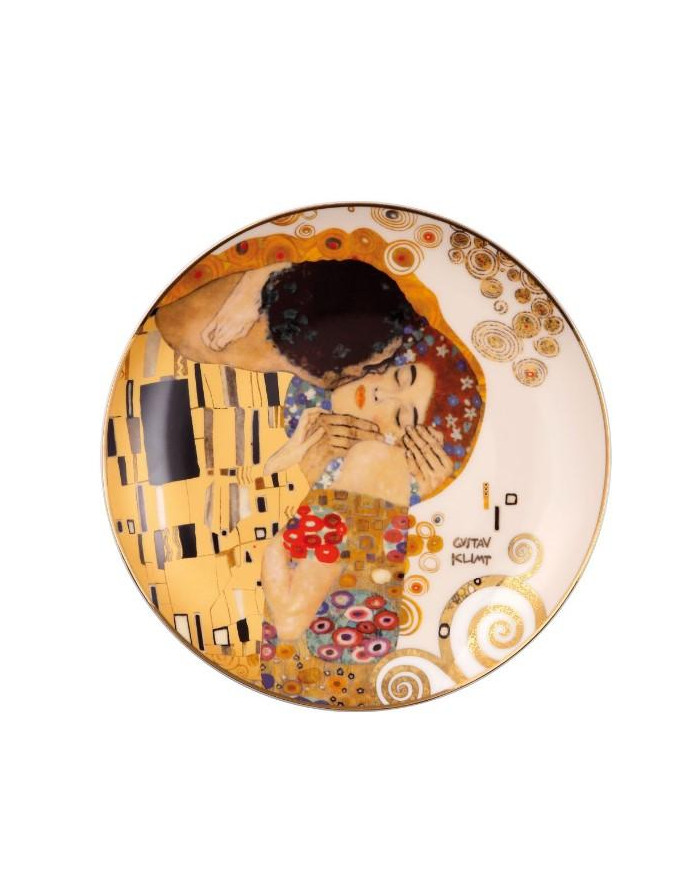 Assiette Décorative " Le Baiser" de Gustav Klimt