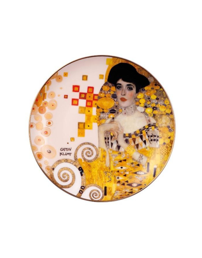 Goebel : Assiette Décorative "Adèle" de Gustav Klimt 