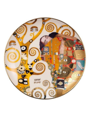 Goebel : Assiette Décorative "Accomplissement" de Gustav Klimt