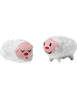 Alessi : Duo Santon Moutons "Tiny Little Sheep"