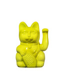 Maneki Neko Lucky Cat Shiny Yellow chat porte-bonheur