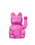 Maneki Neko Lucky Cat Shiny Pink chat porte-bonheur