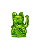 Maneki Neko Lucky Cat Shiny Green chat porte-bonheur