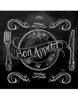 PaperProduct Design : 20 Serviettes De Table "Blackboard Bon Appétit"