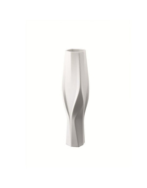 Vase Weave 45 cm par Zaha Hadid Design Blanc