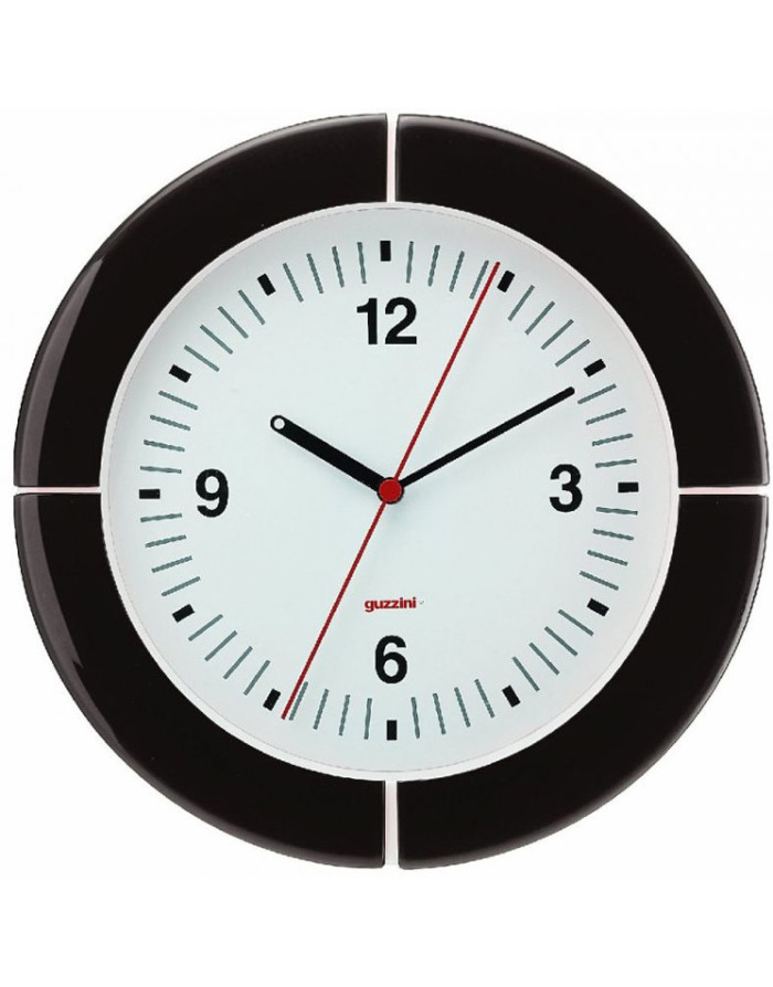I-Clock Horloge murale couleur noir