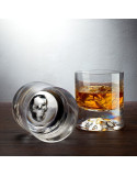 Shade Verres à Whisky tête de mort en coffret cadeau de 2 verres