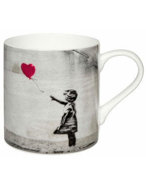Konitz : Mug Droit Fille au ballon de Banksy