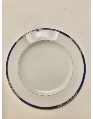 Auray Bleu, assiettes plate 26,5cm et 21,5 cm