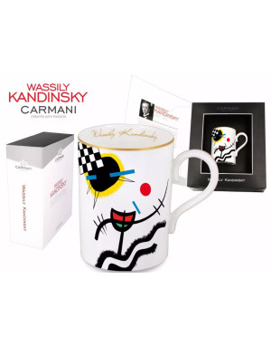 Carmani : Mug, Sons contrastés par Kandinsky 
