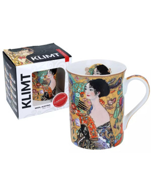 Carmani : Mug, Femme à l'éventail de Klimt